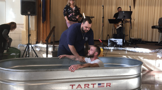 Jesse Walker Baptism